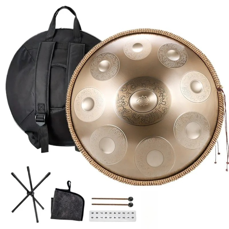 A Musical Instrument With Keys - 18 بوصة الفولاذ المقاوم للصدأ HandPan