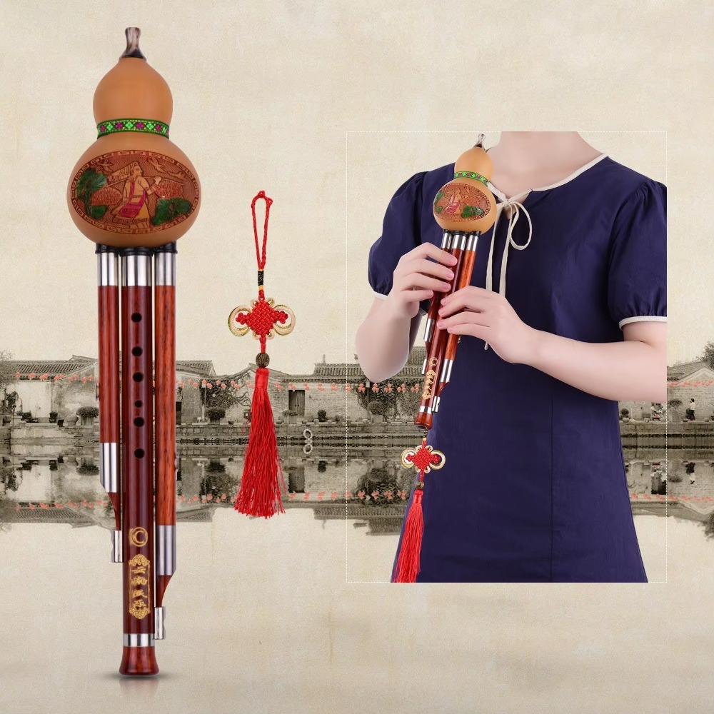 آلة موسيقية صينية تقليدية: فلو - مراجعة Musical Instrument ____ وسعره