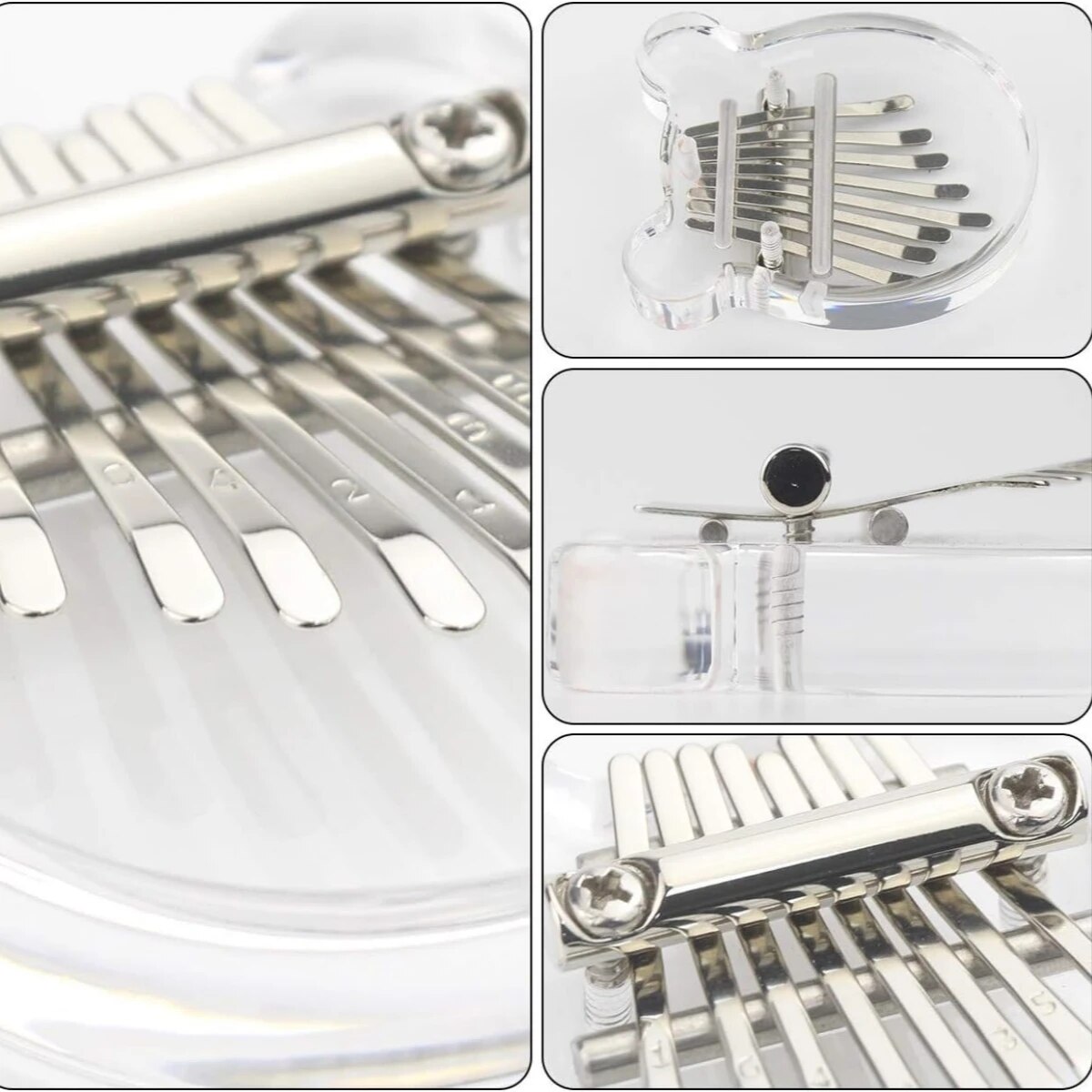 Miwayer-mini kalimba 8 مفاتيح  - مراجعة Musical Instrument African وسعره