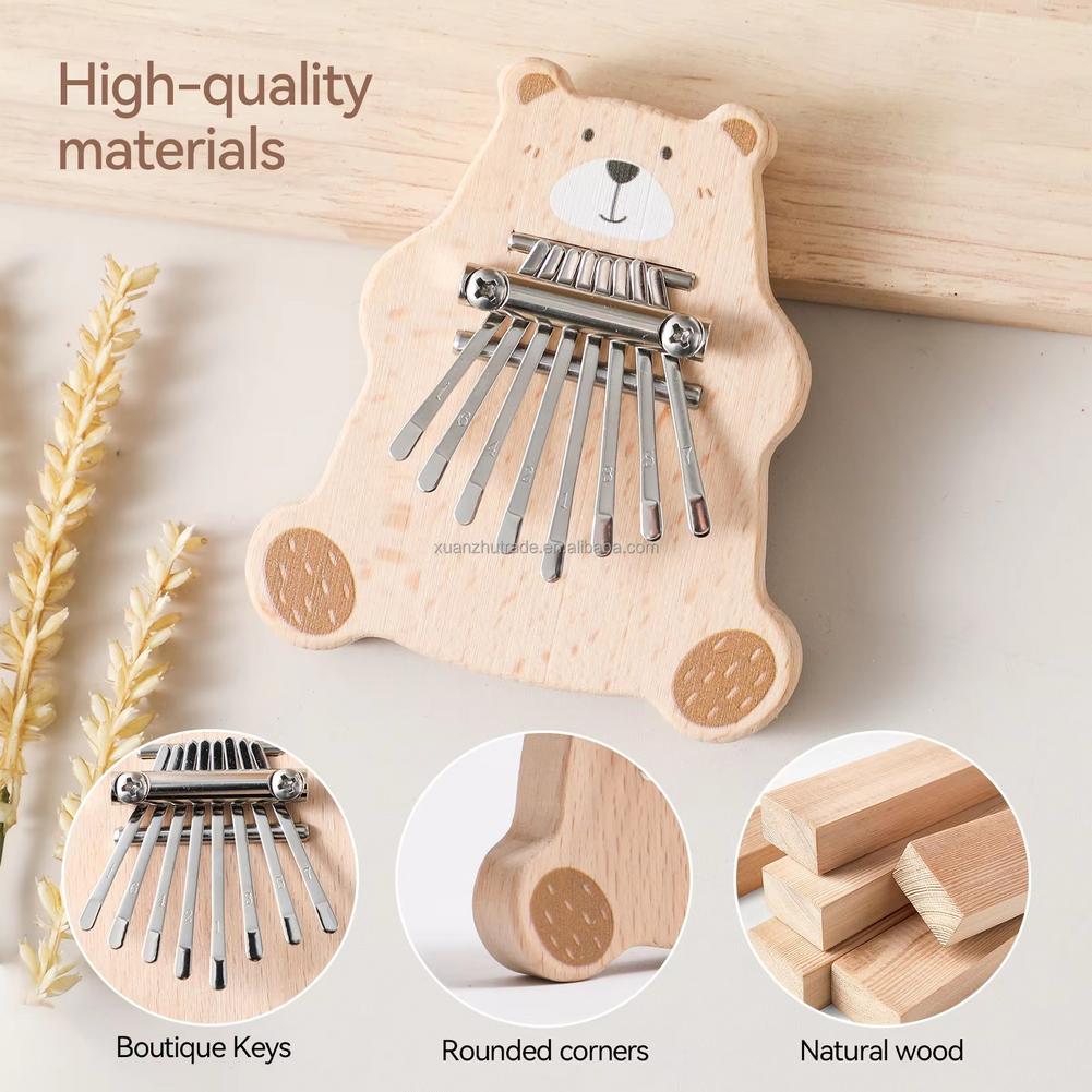 آلة كاليمبا صغيرة محمولة بـ 8  - مراجعة A Musical Instrument With Keys وسعره