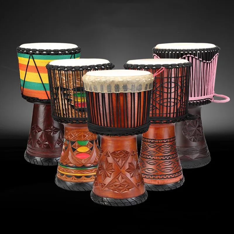 12 بوصة Djembe الماهوجني الأفر - مراجعة Musical Instrument African وسعره
