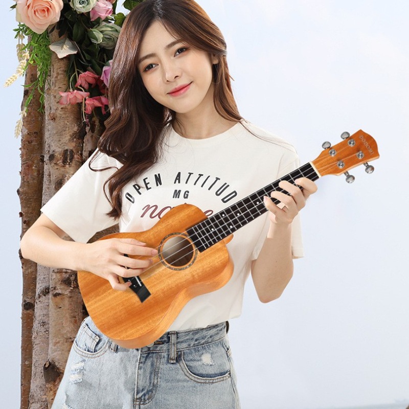 أوكوليلي 23 بوصة بقشرة خشب زهر - مراجعة Musical Instrument Ukulele وسعره
